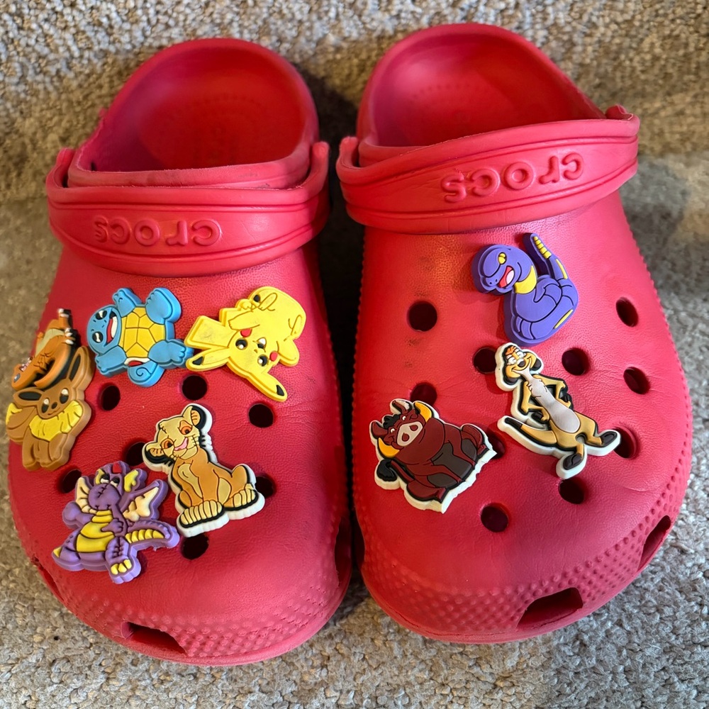 Kids classic CROCS - red